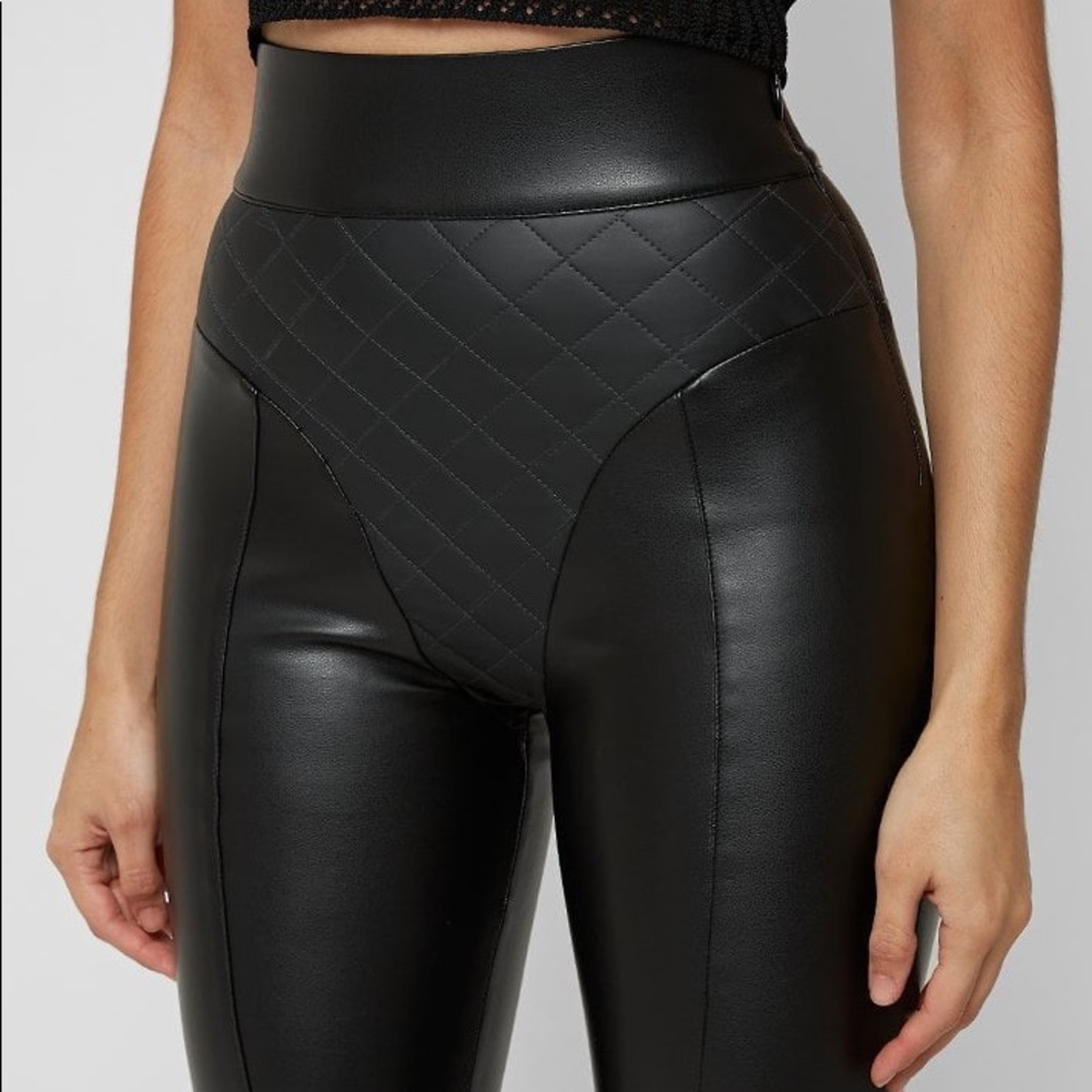 VEGAN LEATHER PANTS